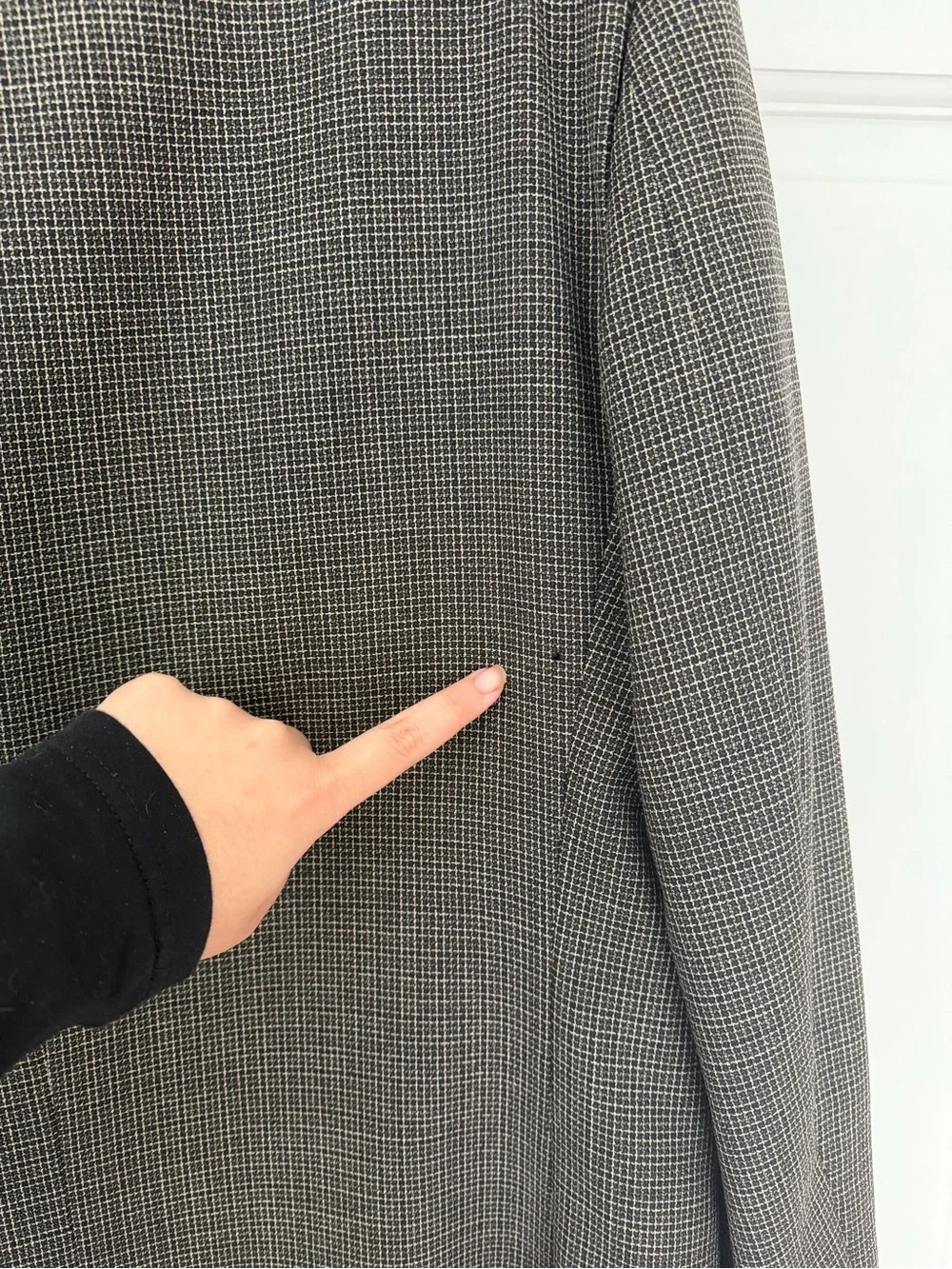 Zanettis Super 100s Wool Sport Coat Blazer Made in Italy Men 54T Brown Check 44L
